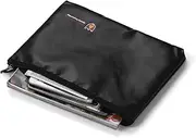 Labymos Feproof Document Bag Silicone Coated Fiberglass Money Bag Pouch Document Holder Water Fe with Zipper Closure Storage for File Cash Jewelry Passport Valuables