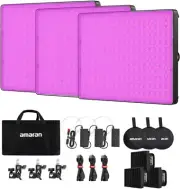 Aputure Amaran P60c 3-Light Kit RGBWW 2500K-7500K Full colors Led video Light