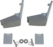 Lichtblau Liebherr Fridge Replacement Part No. 9590124, 9590178, 9590190, Hinge Set for Fridge Door Handle, Repair Kit for Liebherr Freezer, Pack of 2