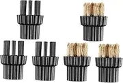 MOLUCKFU Cleaning Brush Electric Sc Replacement Parts 6Pcs Steam Mop Brush for Steam Cleaning Machine