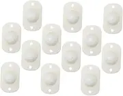 TOPPERFUN 12Pcs Self Adhesive Casters, 360° Swivel Mini Appliance Roller, Universal Wheel, Trash Can Sticky Pulley Silent Small Wheel for Kitchen Appliance Transfer
