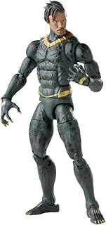 Marvel Legends Series Black Panther Legacy Collection Killmonger 6-inch Action Figure Collectible Toy, 5 Accessories, Multicolored (F5973)