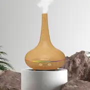 Essential Oil Diffuser Ultrasonic Humidifier Aromatherapy LED Light 200ML 3 Oils