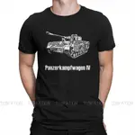 PANZER 4 PANZERKAMPFWAGEN IV HIPSTER T 恤 WORLD OF TANKS 男原宿純