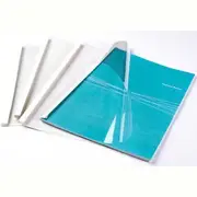 Fellowes Thermal Binding Cover Gloss Back A4 8mm White Pack 100