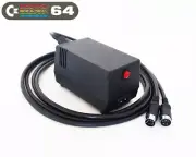 C64 PSU "2in1": Commodore 64 & 1541-II power supply. LED, PWR SWITCH (AU plug)