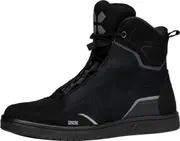 IXS Rapid-Air 1.0, shoes unisex , color: Black/Grey , size: 43 EU