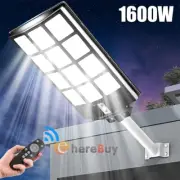 1600W LED Solar Street Wall Light PIR Motion Sensor Security Outdoor Garden Lamp