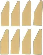 Heavy Duty Plastic Corner Stretcher Key for Canvas Art 3/4" Standard Frames, Set of 8