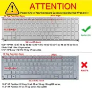 for HP Laptop 15.6 15-dy 15-dw 15-bw/bs/cb/cc/cd/cs/da/ef 15t 15 Keyboard Cover