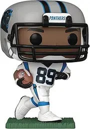 Pop Sports NFL Carolina Panthers Steve Smith Sr. #219 Away White Jersey Vinyl Figure & Eco Tek Protector Case
