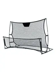 [Everfit] Portable Football Rebounder Volley Training Goal Net in Black