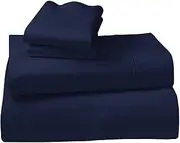 1000tc CVC Cotton Sheet Set King Size Bed 4 Piece Fitted Flat Pillowcase