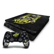 OFFICIAL UFC LEON EDWARDS VINYL SKIN FOR PS4 SLIM CONSOLE & CONTROLLER