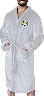Northwest NFL Pittsburgh Steelers Silk Touch Robe, L/XL, White, Rollout