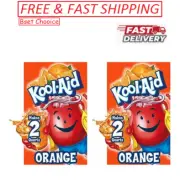 New - Kool-Aid Orange Drink Mix, 0.15 oz Packet (Pack of 2) - Best product
