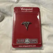 Vanguard Hard Corps Collar Pin Dev MF Caduceus NIP