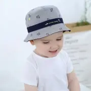 Kids Bucket Hat Boys Reversible Bucket Sun Hat Cap Linen Bucket Hat Summer Hat