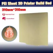 Spring Steel 310 x 310mm PEI Platform Sheet Magnetic base 3D Printer Build Bed