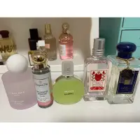 在飛比找蝦皮購物優惠-二手香水 chanel jo malone 歐舒丹 櫻花 胭