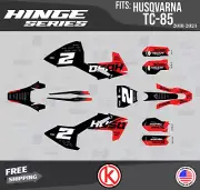 Graphics Kit for Husqvarna TC85 (2023-2024) Hinge - RED
