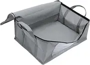 2Pcs Nonwoven Comforter Storage Bags with Clear Window Organizers for Clothes and Bedding Easy to Move with Handles for Home Storage