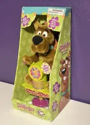 Vintage Scooby Doo Pogo Jumping Talking Plush 2000 Cartoon Network New Rare HTF