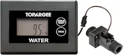 Topargee Surface Mount Water Tank Gauge H2F-SM - Know Your Usage & How Much Is Left in Your Tank to The Litre/Gallon in Your Caravan, Motorhome & RV