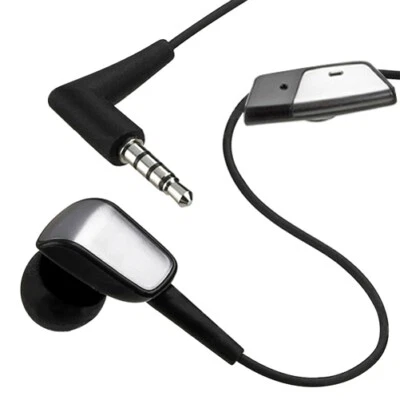 For Samsung Galaxy A05/A03s - Wired Earphone Mono Headset Handsfree Mic 3.5mm