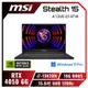 [欣亞] MSI Stealth 15 A13VE-014TW 微星13代纖薄創作者電競筆電/i7-13620H/RTX4050 6G/16GB DDR5/1TB PCIe/15.6吋 UHD 120Hz/W11 Pro/白色背光鍵盤