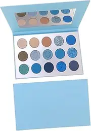 SOESFOUFU Colorful Eyeshadow Compact Palette 15 Colors Eye Shadow Makeup for Women