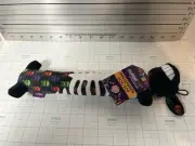 Skeleton Halloween Plush Squeaky Dog Toy 12" Long Multipet