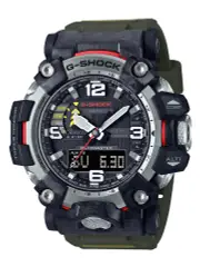 Casio G Shock Mudmaster Black and Red Watch GWG-2000-1A3