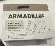 ARMADILLO DECK HAND Rail Bracket Kit BLACK #72808