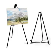63" Easel Stand for Sign, Large Collapsible Easels for Display Posters/board