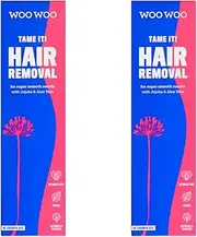 WooWoo Tame It! Natural Intimate Hair Removal Cream 50 ml (Pack of 2)