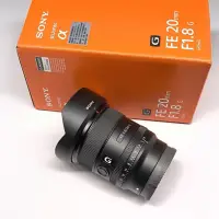 在飛比找蝦皮購物優惠-剛買幾天 保固中 Sony 20mm f1.8 G SEL2