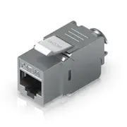 Ubiquiti Cat6A Toolless Keystone Jack, 12-Pack, For Terminating Cat6A Ethernet Jack Without The Use Of Punch-down/ Crimping Tool UACC-Keystone-Jack-C6A