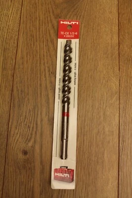 Hilti TE-CX 1/2-6 Hammer Drill Bit New Sealed 205352