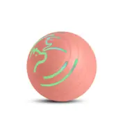 GGP 2Pcs Pink Rechargeable Automatic Jumping Pet Toy Ball Interactive Smart Play Ball For Dogs & Cats