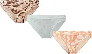[MeUndies] – Women’s Bikini with Feel Free Waistband – Soft Tencel Micro Modal Fabric - Small, Print Pack 2, Small