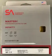 *NEW SCIENTIFIC ANGLERS MASTERY INFINITY WF-7-F #7 WT FLOATING FLY LINE # 8390