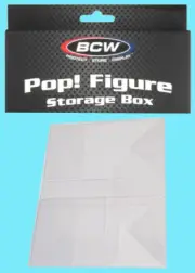1 BCW Funko Pop Storage Box Figure Display Clear Plastic Figurine Case Vinyl