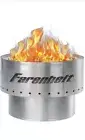 FLARE 17.5in STAINLESS STEEL SMOKELESS FIREPIT, WOOD OR PELLET BURNING FIRE PIT