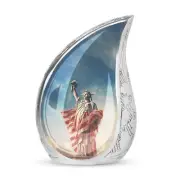 Teardrop Statue Of Liberty Urns - Cremation Urns - Keepsake Urn For Human Ashes