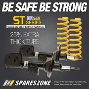 Rear Webco Shock Absorbers STD King Springs for SUBARU FORESTER SF F5 97-2002