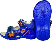 [Generic] Sandals Blue-Orange with Arch Support