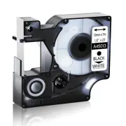 1PK 45013 Black on White Label Tape S0720530 For DYMO D1 LabelManager PC, PC II