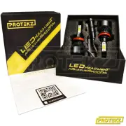 LED Fog Light Protekz Kit H3 6000K Bulbs for 2005-2007 Smart FORTWO (for: Smart)