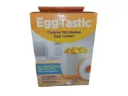 Egg-Tastic Microwave Egg Cooker & Poacher For Fast & Fluffy Eggs EggTastic NEW